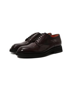 Кожаные дерби Santoni