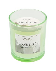 Ароматическая свеча Flower Fields в стекле Вещицы