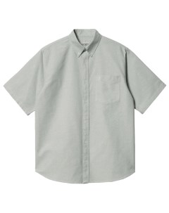 Рубашка S S Braxton Shirt Yucca White Carhartt wip