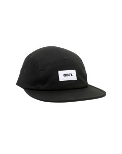 Кепка Bold Label Organic 5 Panel Hat Black Obey