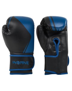 Перчатки боксерские Montu ПУ 10 oz синий Insane