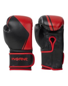 Перчатки боксерские Montu ПУ 10 oz красный Insane