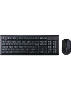Комплект клавиатура и мышь V Track 4200N клав черный мышь черный USB беспроводная Multimedia A4tech