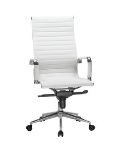 Офисное кресло для руководителей CLARK LMR 101F белый Dobrin
