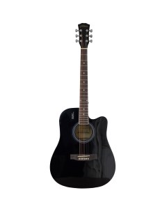 Гитара акустическая E4110 BK чёрный Elitaro