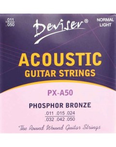 Струны для акустических гитар PX A50 Deviser
