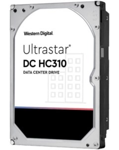 Жесткий диск 6TB SAS 12Gb s 0B36540 Ultrastar DC HС310 3 5 7200rpm 256MB Western digital