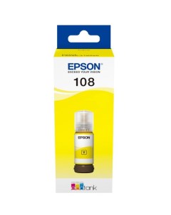 Чернила 108 EcoTank Ink C13T09C44A для L8050 L18050 Yellow 70ml Epson