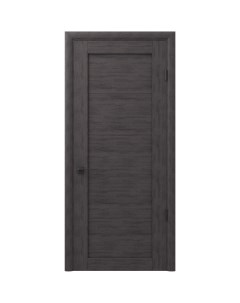 Дверь межкомнатная Наполи глухая шпон натуральный цвет венге 60x200 см Без бренда