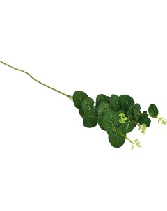 Искусственное растение Эвкалипт ветка h50 см полиэстер зеленый Без бренда