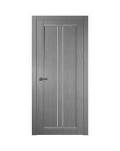Дверь межкомнатная Челси глухая финиш бумага ламинация цвет сильвер 80x200 см с замком Belwooddoors