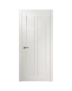 Дверь межкомнатная Челси глухая финиш бумага ламинация цвет ясень жемчужный 90x200 см с замком Belwooddoors