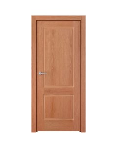 Дверь межкомнатная Бристоль глухая шпон цвет дуб американский 60x200 см Belwooddoors