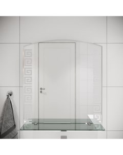 Зеркало для ванной Гермес с полкой 53 5x62 см Без бренда