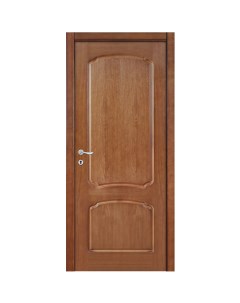 Дверь межкомнатная Хелли глухая шпон натуральный цвет дуб тонированный 60x200 см Без бренда