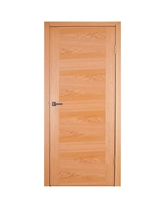 Дверь межкомнатная Лофтвуд Люкс глухая шпон натуральный цвет дуб американский 80x200 см Belwooddoors