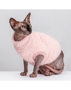 Свитер для кошек и собак XL розовый Rurri