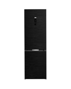 Холодильник двухкамерный GKPN66930LBW Total No Frost инверторный черный сапфир серый Grundig
