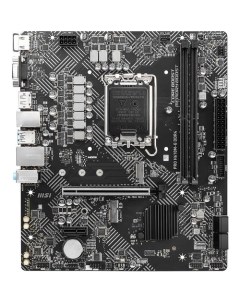 Материнская плата PRO H610M G DDR4 LGA 1700 Intel H610 mATX Ret Msi