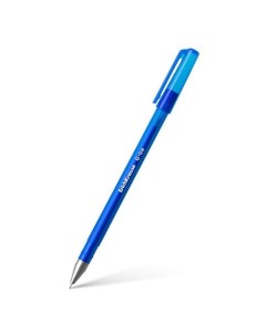 Ручка гелев G Ice 39003 корп синий полупр d 0 5мм чернила син линия 0 4мм 12 шт кор Erich krause