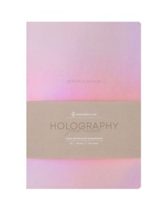 Ежедневник Holography Pink mirror недатированный А5 136 листов Greenwich line