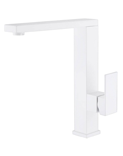 Смеситель для кухни Daheim AF8214W белый матовый Abber