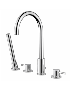 Смеситель для ванны Wasser Kreis AF8113 хром Abber