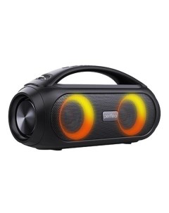 Портативная акустика FUSION 25 Вт FM AUX USB Bluetooth подсветка черный PF_B4912 Perfeo