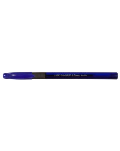 Ручка шариковая TRIMATE GRIP синий пластик колпачок TRIG 31B Cello