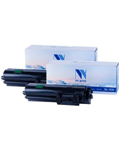 Картридж лазерный NV TK 1170 SET2 TK 1170 1T02S50NL0 черный 7200 страниц 2 шт совместимый для Kyocer Nv print