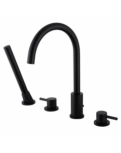 Смеситель для ванны Wasser Kreis AF8113B черный матовый Abber