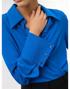 Блуза из шелковистой ткани Calista