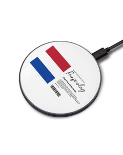 Беспроводное зарядное устройство Флаг Нидерландов 10 W белый CPD 004 Dparks