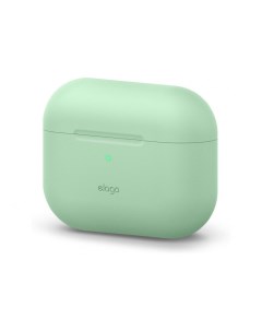Силиконовый чехол Silicone case для AirPods Pro Зеленый пастельный Elago