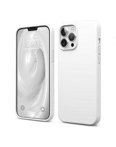 Чехол Soft silicone для iPhone 13 Pro Max Белый Elago
