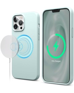 Чехол MagSafe Soft silicone case для iPhone 13 Pro Max Мятный ES13MSSC67 MT Elago