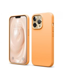 Чехол Soft silicone для iPhone 13 Pro Оранжевый Elago
