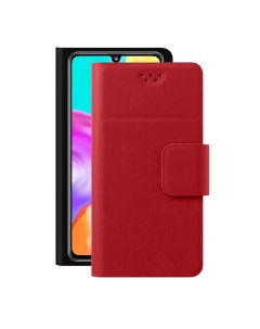 Чехол универсальный для смартфонов Wallet Fold Basic M красный 87813 Deppa