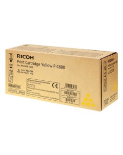 Картридж для лазерного принтера 408317 желтый оригинальный Ricoh