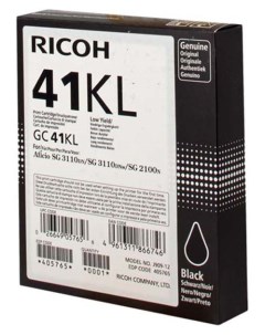 Картридж для лазерного принтера GC 41KL черный оригинал Ricoh