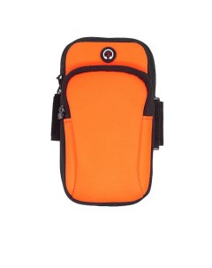 Чехол сумка для телефона на руку оранжевая Malpaca