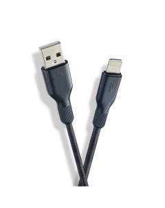 Кабель Lightning USB 2 м черный Perfeo