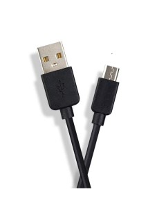Кабель micro USB USB 2 м черный Perfeo