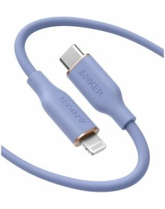 Кабель 641 PowerLine III USB C to Lightning Cable 0 9m Flow Silicone Light Purple Anker