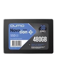 SSD накопитель Novation 3D 2 5 480 ГБ Q3DT 480GSСY Qumo