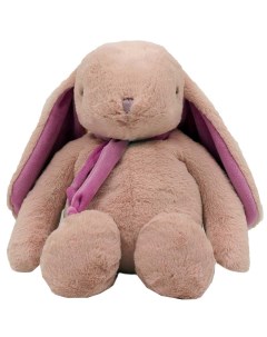 Мягкая игрушка Кролик 38 см пудровый фиолетовый Lapkin
