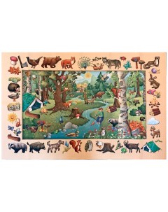 Игровой коврик Животные леса 11263 Achoka