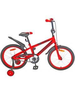 Велосипед 16 Sport красный черный 16S1 RD BK Nameless