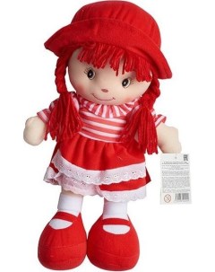 Мягкая кукла с панамкой 35 см красн I1156480 Kari