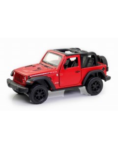 Машина металлическая RMZ City 1 32 Jeep Rubicon 2021 открытый верх красный матовый цвет Uni fortune